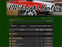 Tablet Screenshot of forum.vw-freaks.de